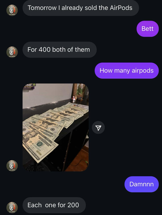 Customer testimonial screenshot